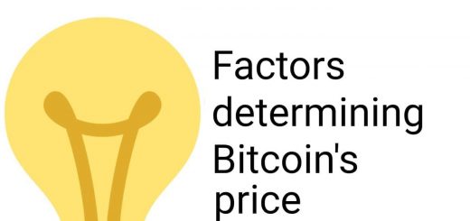 what determines the value of a bitcoin